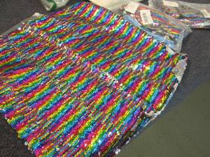 lot 253 image: 3 Sequined Pillow Covers 15 inch...