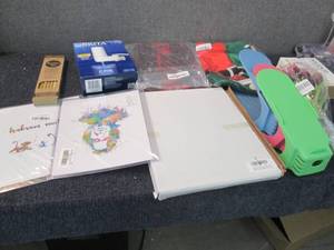 lot 270 image: Prints, Christmas Boxes, Shoe Organ...