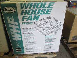 lot 281 image: Master Flow 4500 CFM 24 inch Direct...
