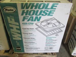 lot 299 image: Master Flow 4500 CFM 24 inch Direct...