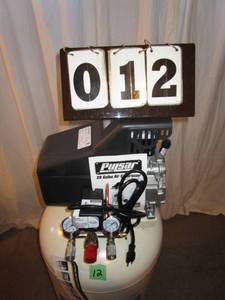 lot 12 image: Pulsar 28 Gallon Air Compressor