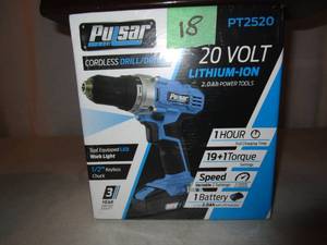 lot 18 image: Pulsar Cordless DrillDriver