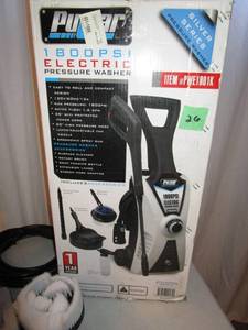 lot 26 image: Pulsar Pressure Washer - 1800 PSI - Electric