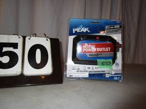 lot 50 image: Peak Mobile Power Outlet
