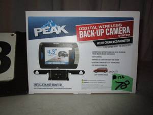 lot 78 image: Peak 4.3  Digital Wireless Back-Up Camera