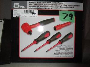 lot 79 image: Powerbuilt Hybrid 5pc Tool Set