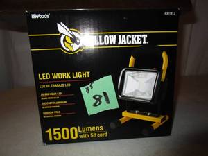 lot 81 image: Yellow Jacket LED Work Light