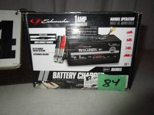 lot 84 image: Schumacher Battery Charger