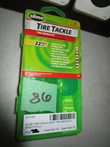 lot 86 image: Slime Tire Tackle Tire Repair Kit