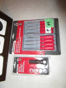 lot 89 image: Auto Craft Pick & Driver Set and Spark Plug Thread Repair Kit