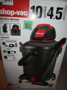 lot 111 image: Shop Vac 10 Gallon WetDry Vac