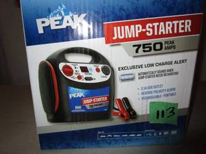 lot 113 image: Peak Jump Starter