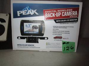lot 126 image: Peak 4.3  Digital Wireless Back-Up Camera
