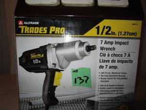 lot 137 image: All Trades - Trade Pro 12 Impact Wrench