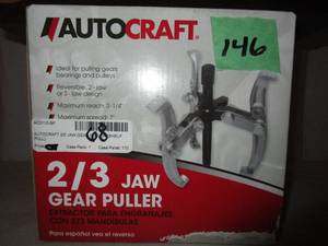lot 146 image: Auto Craft 23 Jaw Gear Puller