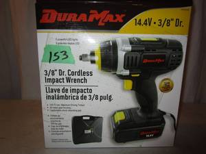 lot 153 image: DuraMax 38 Drive Cordless Impact Wrench