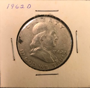 lot 94 image: 1962-D Franklin Half Dollar