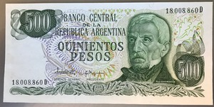 lot 55 image: Argentina P-303 Unc. Banknote
