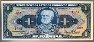 lot 52 image: Brazil P-150 Unc. Banknote