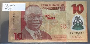 lot 117 image: Nigeria P-39 Banknote