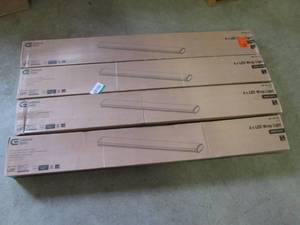 Lot of 4 4ft LED Wrap Lights Open B...