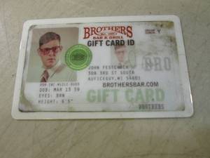 Brothers Bar & Grill $25 Gift Card ...