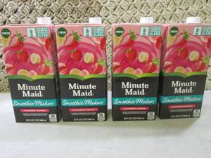 4 Minute Maid Smoothie Makers Straw...