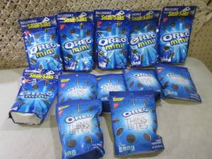 12 Bags of Oreo Minis and Oreo Thin...