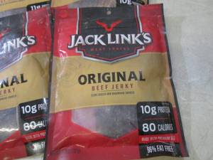 4 Bags of Jack Links Original Beef ...