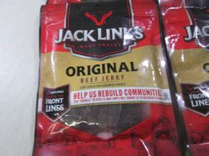 4 Bags of Jack Links Original Beef ...