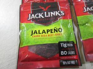 4 Bags of Jack Links Jalapeno Carne...