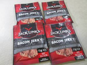 4 Bags of Jack Links Thick Cut Hick...