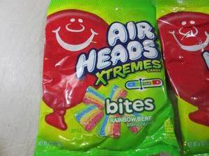 6 Bags of Air Heads Xtremes Bites R...