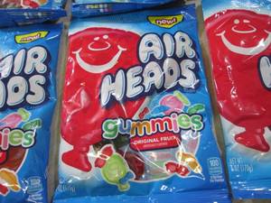 6 Bags of Air Heads Original Fruit ...