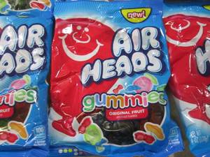 6 Bags of Air Heads Original Fruit ...
