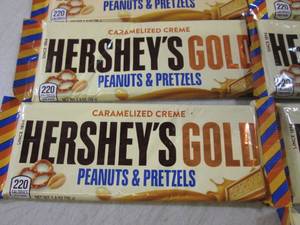 16 Hersheys Gold Peanuts & Pretzels...