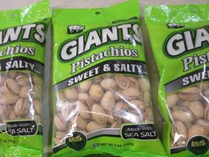 6 Bags of Sweet & Salty Pistachios ...
