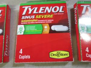 15 Boxes of Tylenol Sinus Severe Ca...