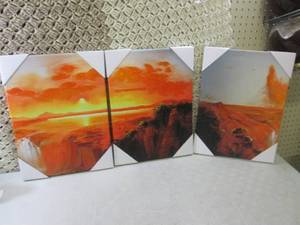 3pc Canvas Oil Painting Decor 12 x...