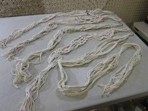 Lot of 5 Assorted Plant Hangers  BS...