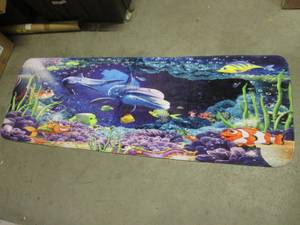 Dolphin and Fish Floor Mat 70 x 24...