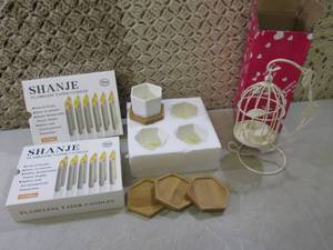 Flameless Taper Candles and Candle ...