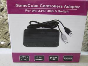 Lot of 4 Game Cube Controllers Adap...