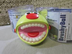 Lot of 3 Brushy Ball The Toothbrush...