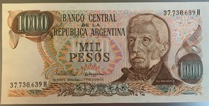 Argentina P-304 Unc. Banknote