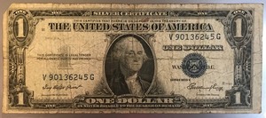 1935 A $1 Silver Certificate - V90136245G