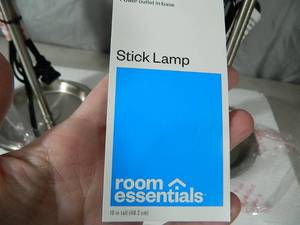 2 New Lamps with Shades and Bulbs