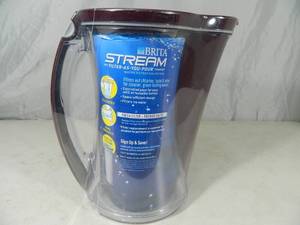 New Brita Stream Water Filtered Pitcher