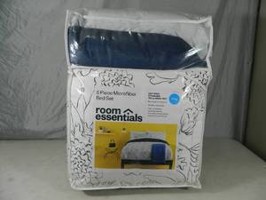 New King 5 Piece Microfiber Bed Set