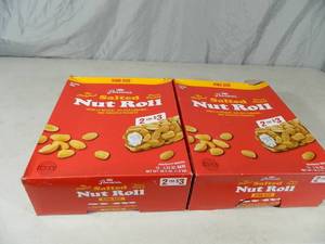 2 New Cases of King Sized Pearsons Salted Nut Rolls